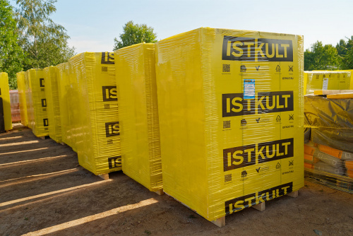 Газобетонные блоки Istkult Егорьевск D500 625х375х250 стеновые