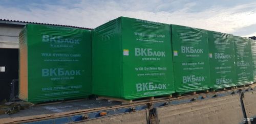 Газобетонные П-образные блоки ВКБлок 500x200x250, D500