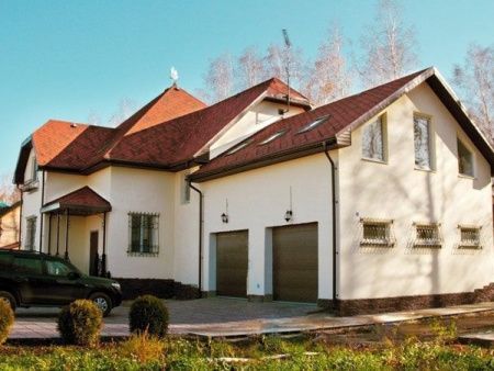 Мягкая кровля (гибкая черепица) Shinglas Финская Соната красная