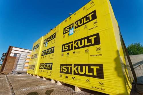 Газобетонные блоки Istkult Егорьевск D500 625х375х250 стеновые