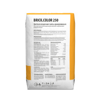 Цветная кладочная смесь армированная Dauer BRICK.COLOR 250 темно-коричневая 50 кг